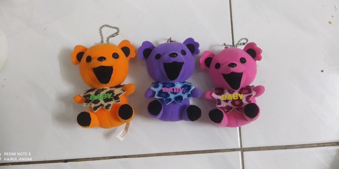Grateful dead bear keychain Hobbies Toys Toys Games on Carousell