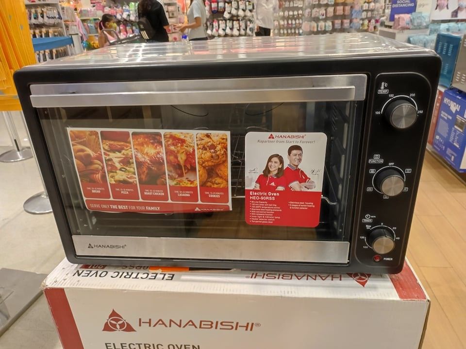 Hanabishi electric oven shop 90l