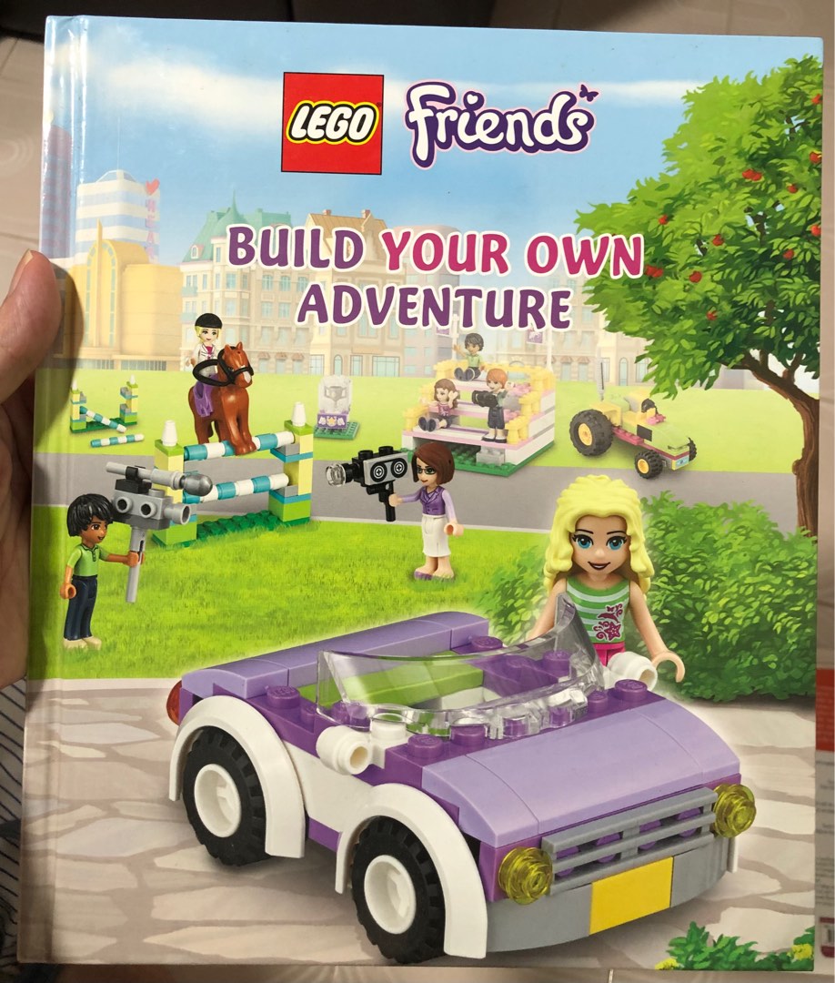 Lego friends build your own adventure clearance