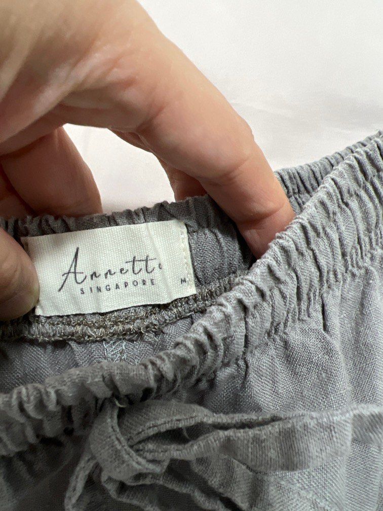 Home with Linen Pants, Women's Fashion, Bottoms, Other Bottoms