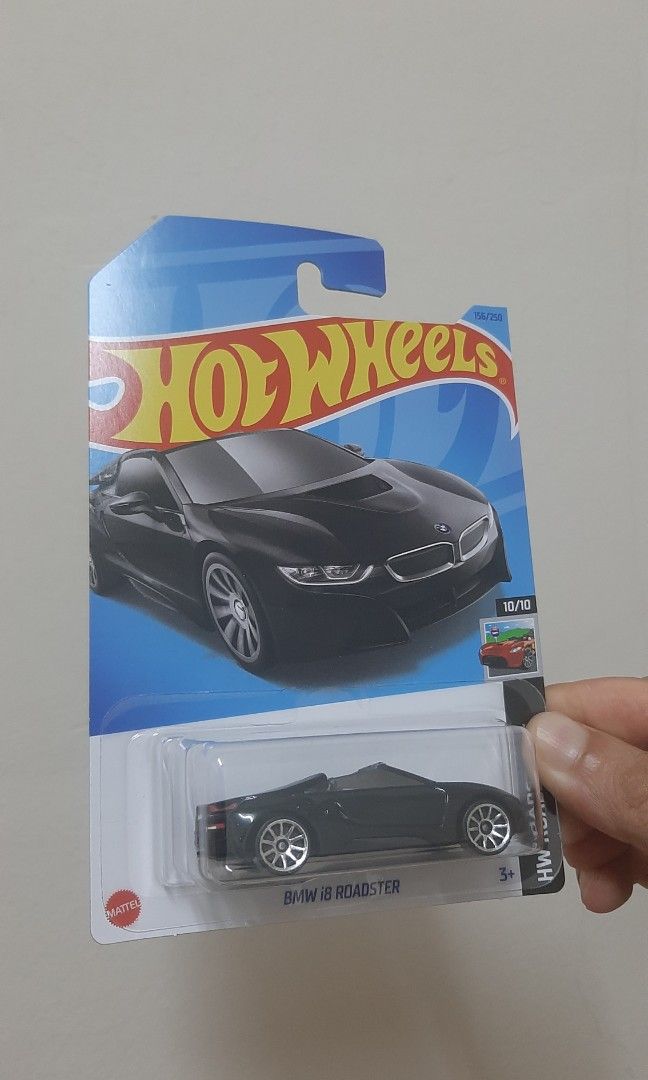 Hot Wheels - BMW i8 Roadster (Black), Hobbies & Toys, Toys & Games on ...