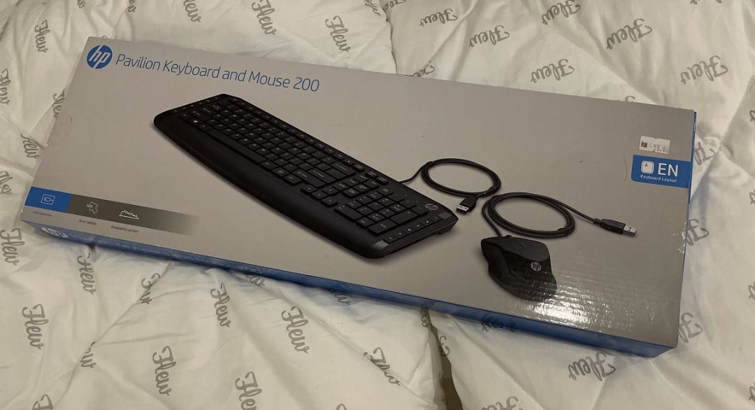 HP Pavilion 200 Capri Keyboard And Mouse Combo *with 2 free gifts,  Computers & Tech, Parts & Accessories, Computer Keyboard on Carousell