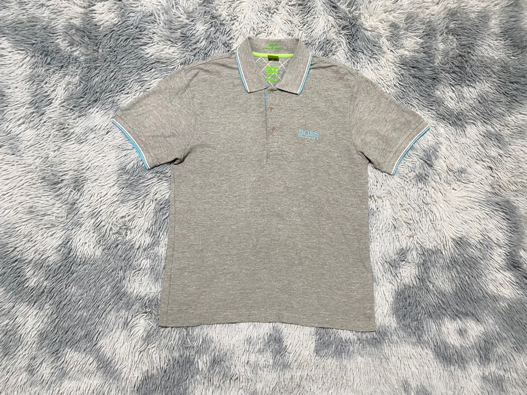 Hugo Boss big logo polo shirt on Carousell