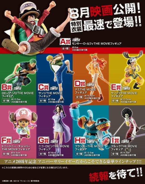 BANDAI Ichiban Kuji One Piece Stampede All star Prize D NAMI Figure JA —  ToysOneJapan