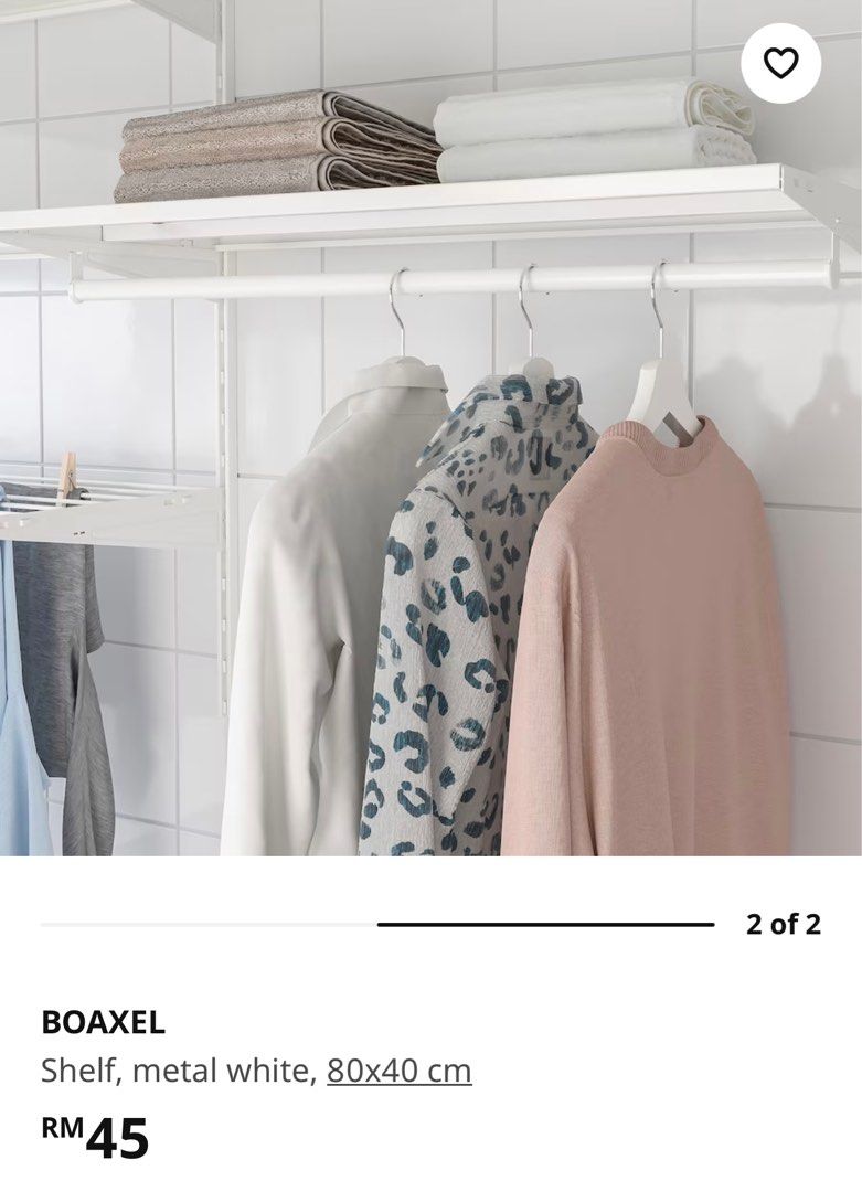 Boaxel clothes deals rail