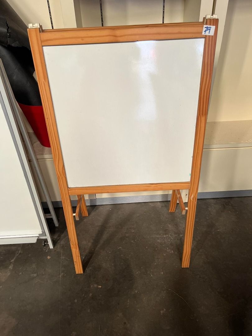 (IKEA) Easel Whiteboard Blackboard Papan Putih, Furniture & Home Living