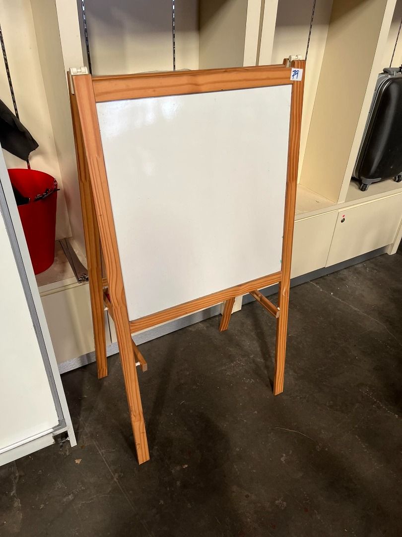 (IKEA) Easel Whiteboard Blackboard Papan Putih, Furniture & Home Living