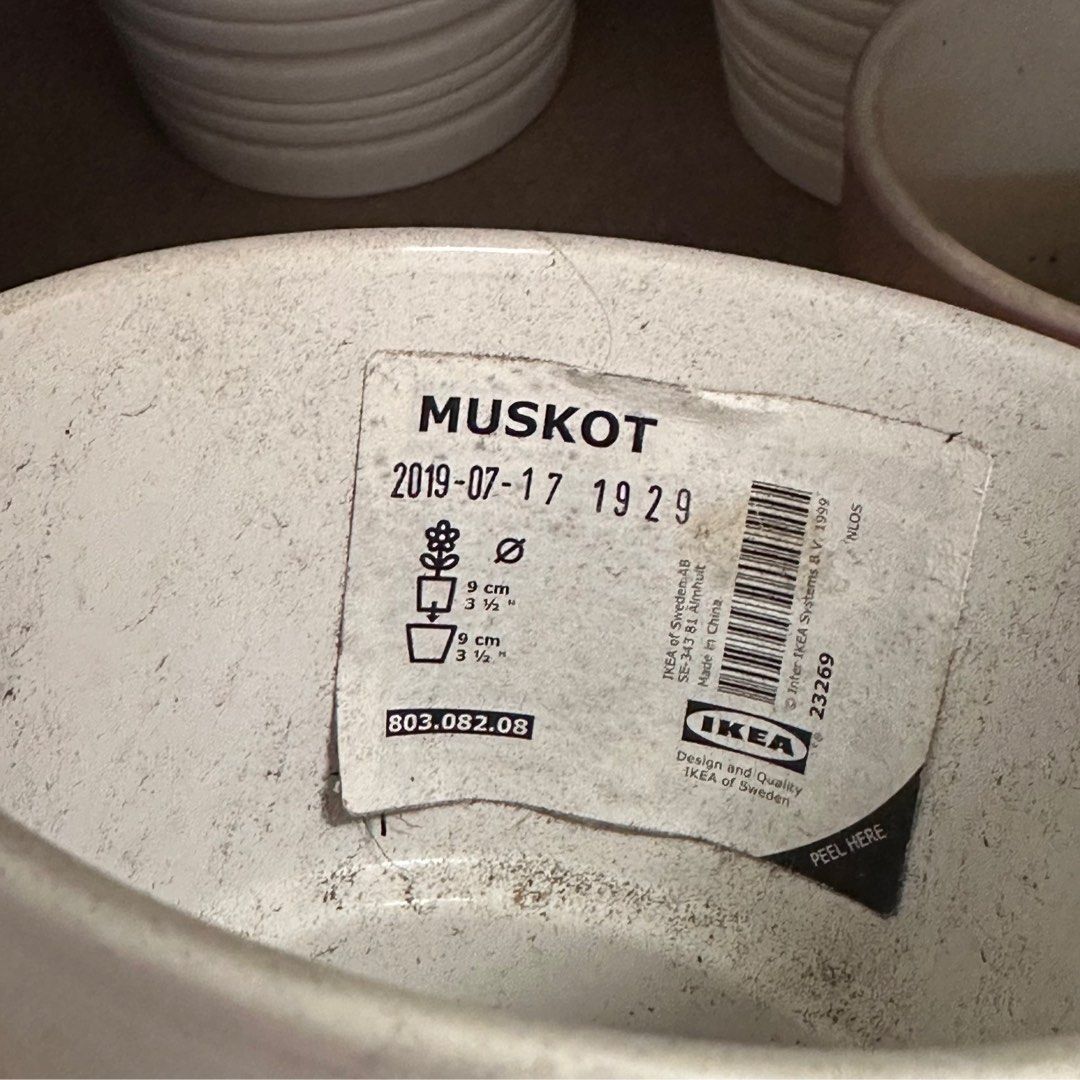 IKEA Plant Pots, Furniture & Home Living, Gardening, Pots & Planters on