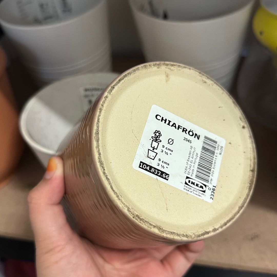 IKEA Plant Pots, Furniture & Home Living, Gardening, Pots & Planters on