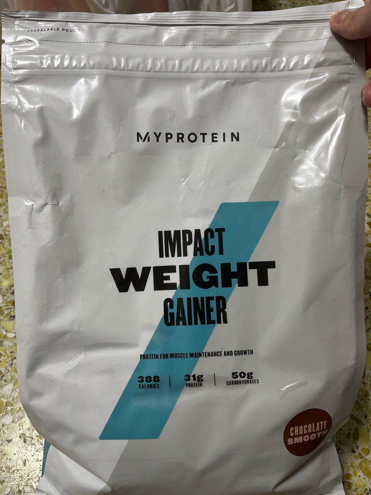 Impact Whey Weight Gainer 2.5kg, Health & Nutrition, Health Supplements