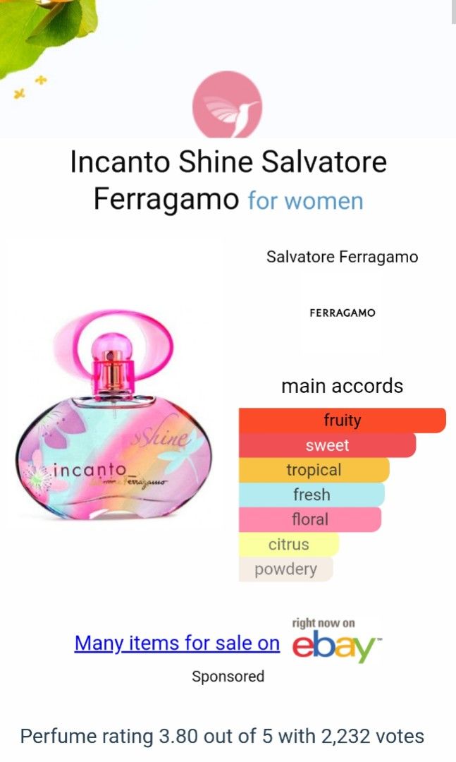 Parfum incanto shine online