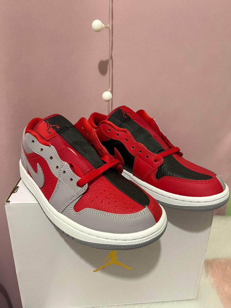 j1 low red and white