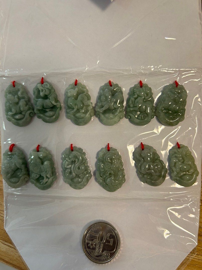 Jade (Category: Precious Stones) located in Singapore. Submitted by rednbleu (Listing ID 1213356608, Image 8). Description: Buddha zodiac jade collection. Pm if keen. Come with certificate. .