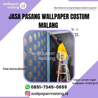 Jasa Pasang Wallpaper Custom Malang