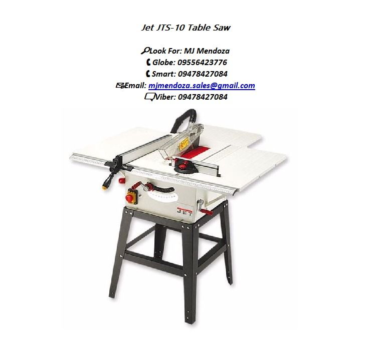 Jet JTS10 Table Saw on Carousell