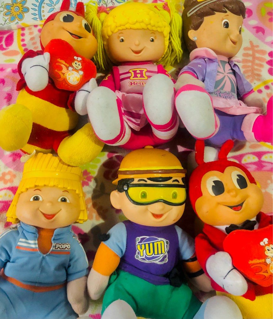 Jollibee Plush Dolls Stuffed Toy (Jollibee & Friends), Hobbies & Toys