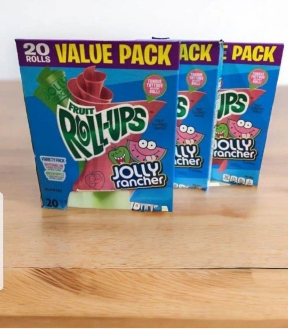 JOLLY RANCHER Fruit roll ups, Food & Drinks, Packaged & Instant Food on