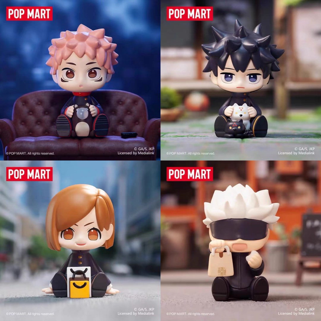 POP MART Jujutsu Kaisen Uniform Series Blind Box Confirmed Figure Toy