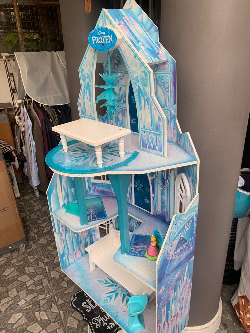 Kidkraft disney frozen ice castle dollhouse 2025