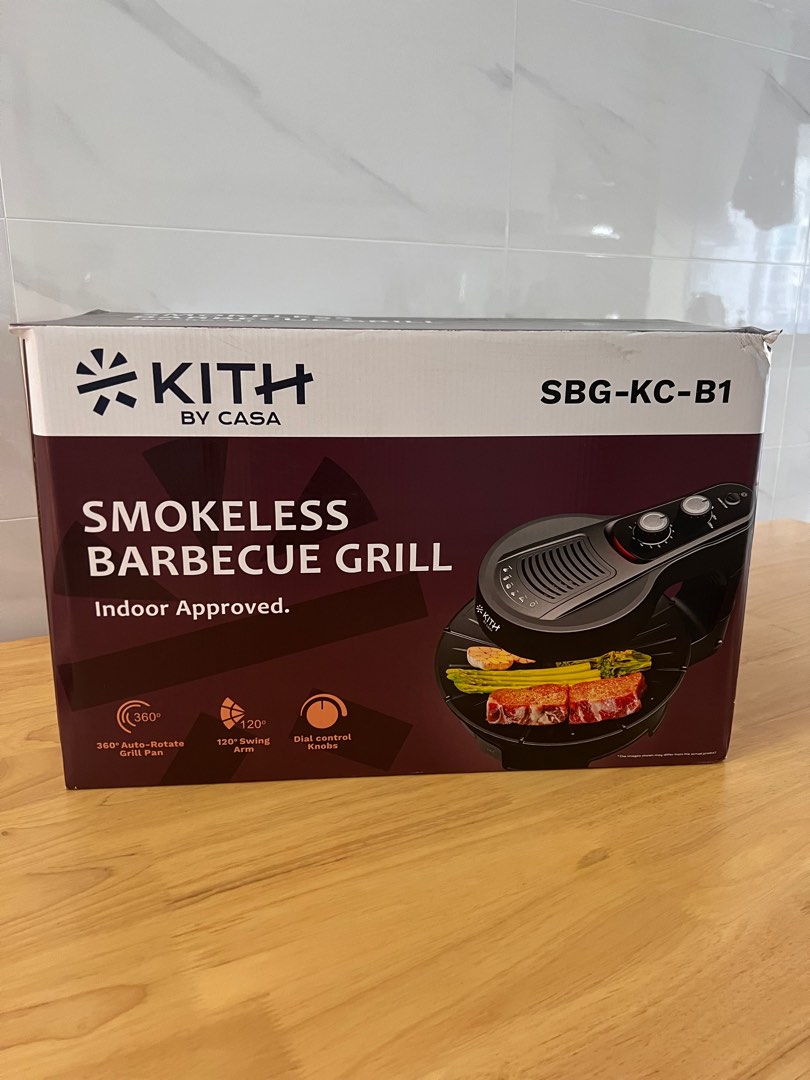 Kith Smokeless BBQ Grill SBGKCB1, TV & Home Appliances, Kitchen