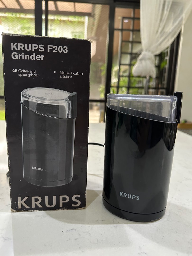Krups F203 Coffee Grinder on Carousell