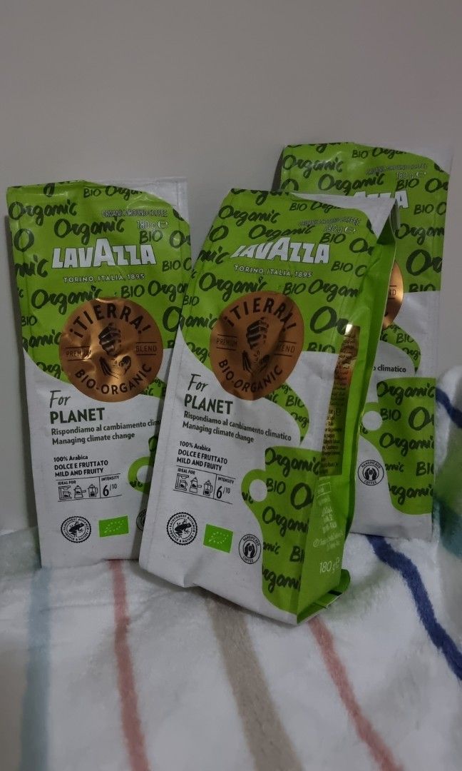 Lavazza Ground Coffee (Category: Beverages) located in Taguig. Submitted by batsybats (Listing ID 1245376388, Image 2). Description: P400 / pack Lavazza For Amazonia Lavazza For Planet Expiration Date 30 October 2023.