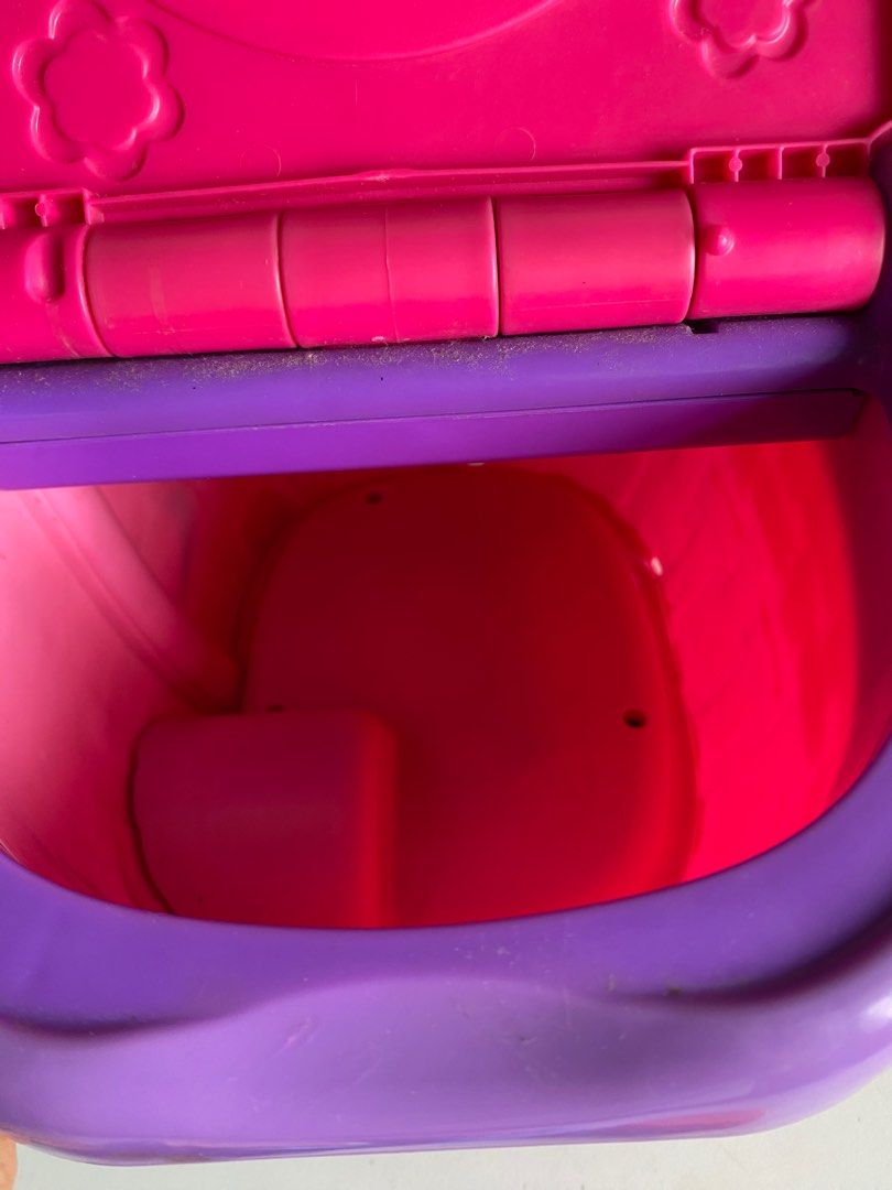 Leapfrog Pink & Purple Music Shapes and Colors Sharing Picnic Basket