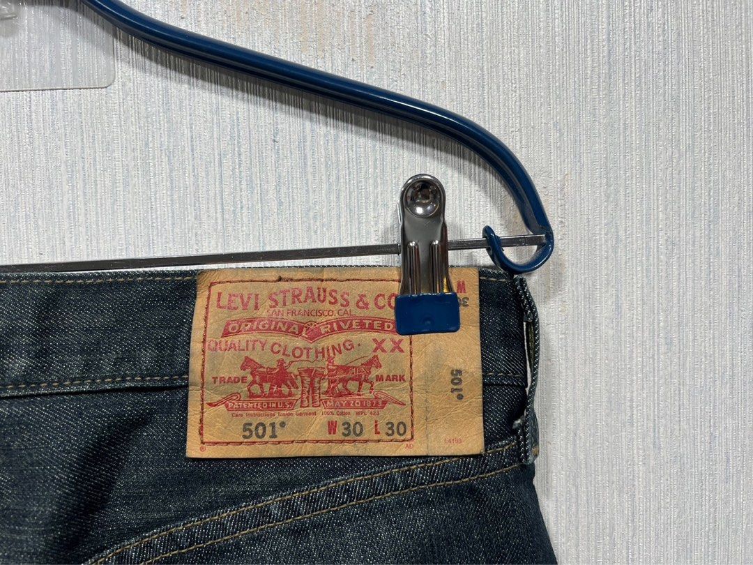 Levis 501 W30 L30 00501 0345