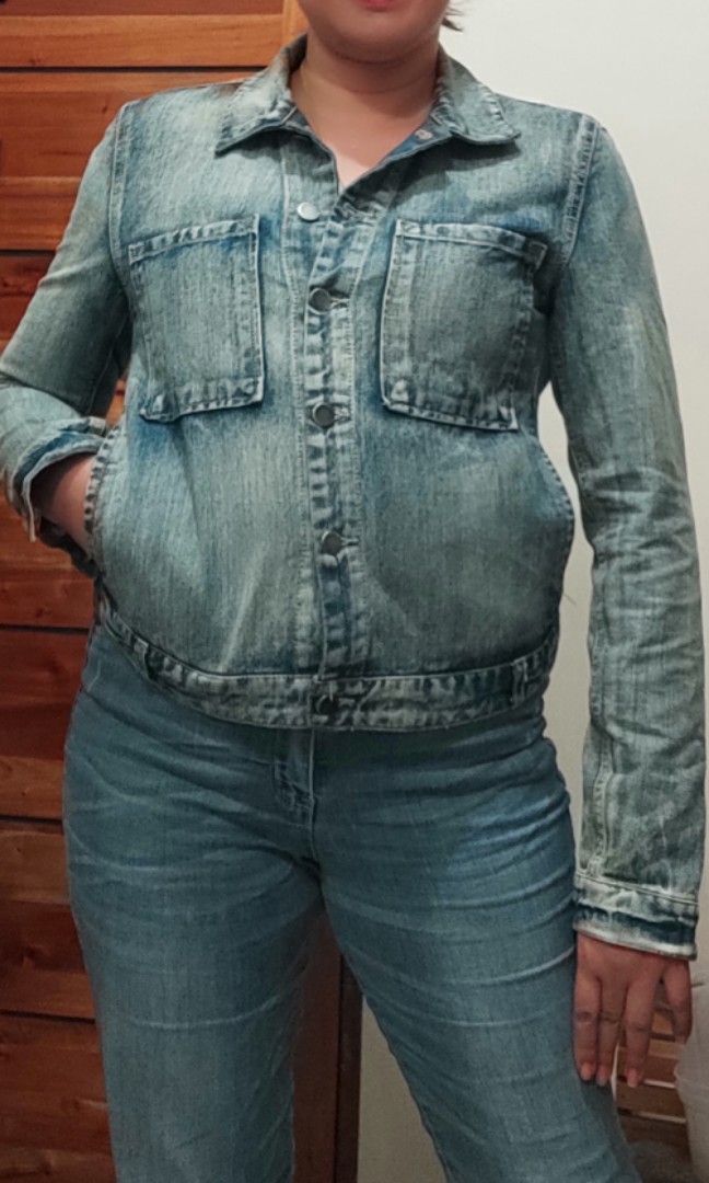 Life in progress jean jacket store