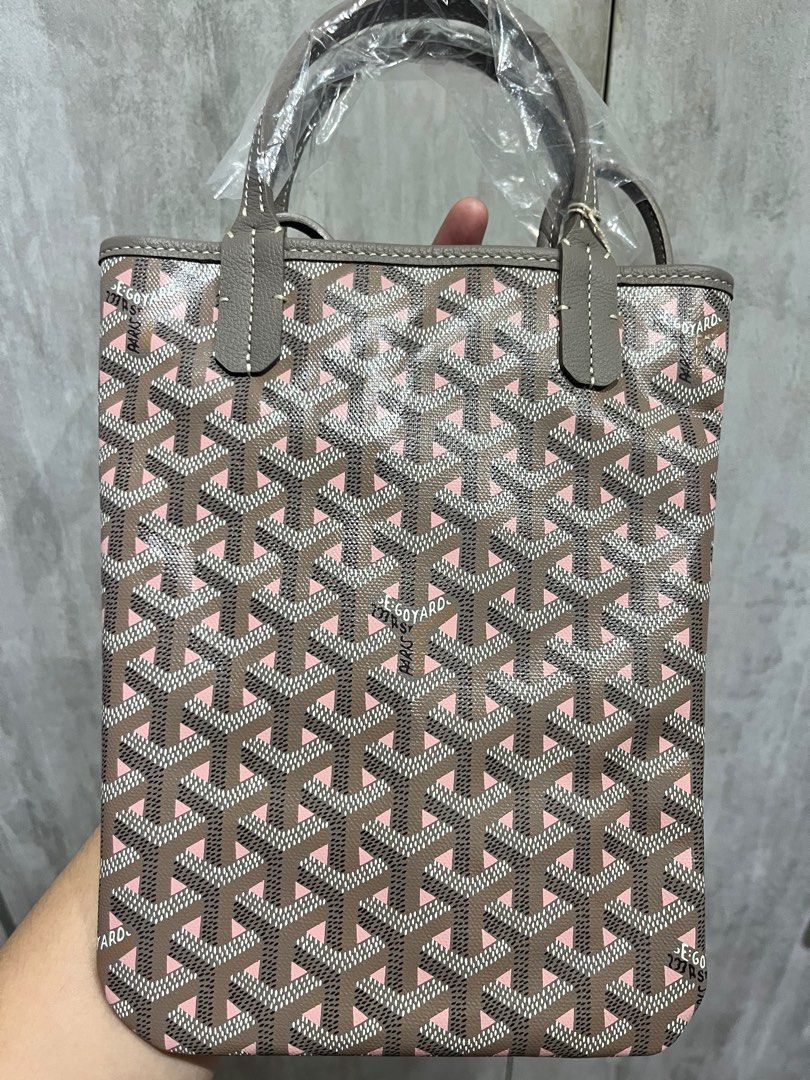 Goyard Poitiers Claire-Voie Bag 粉紅限量pink limited edition 100%new , 名牌,  手袋及銀包- Carousell