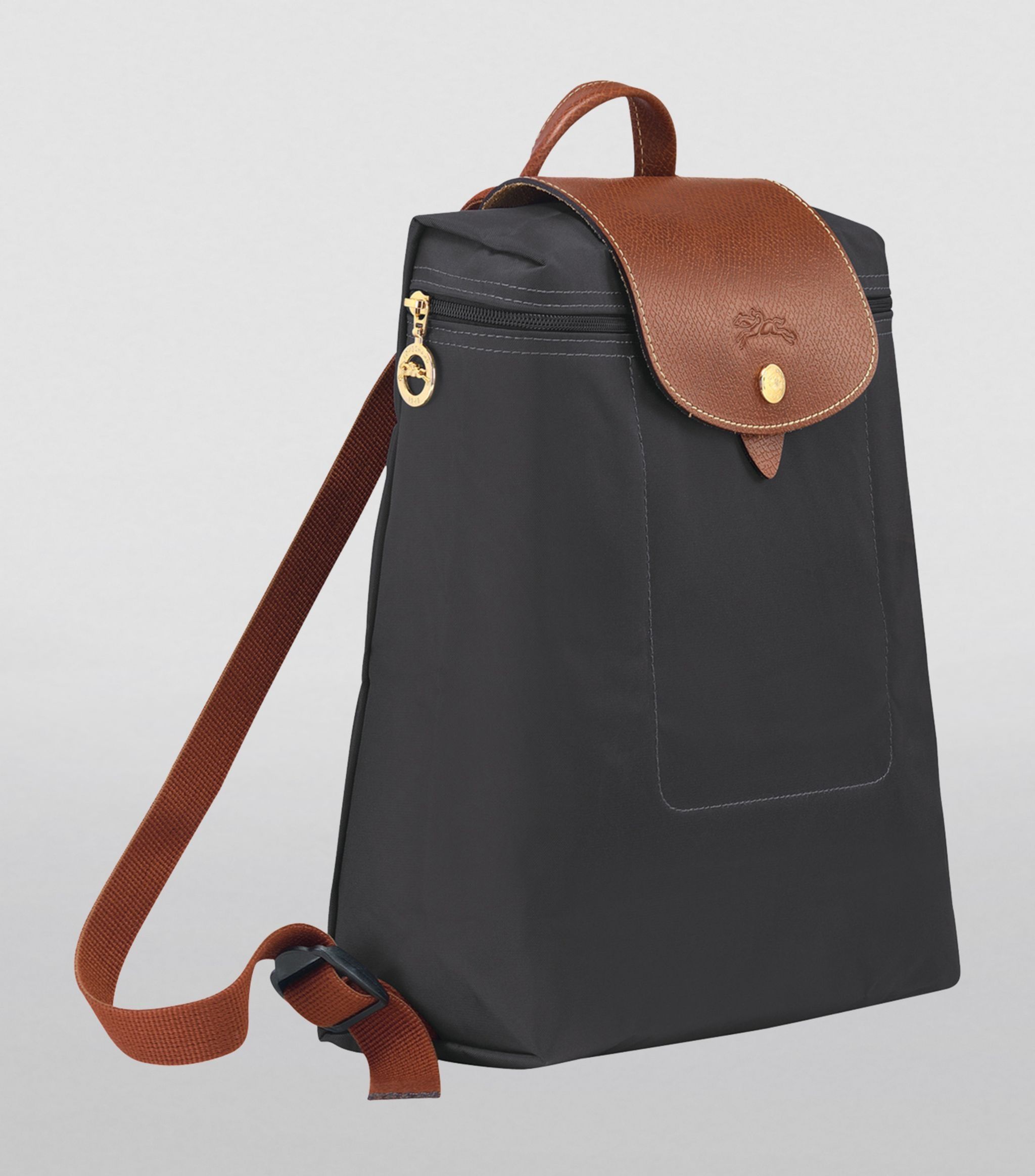 Longchamp discount backpack grey