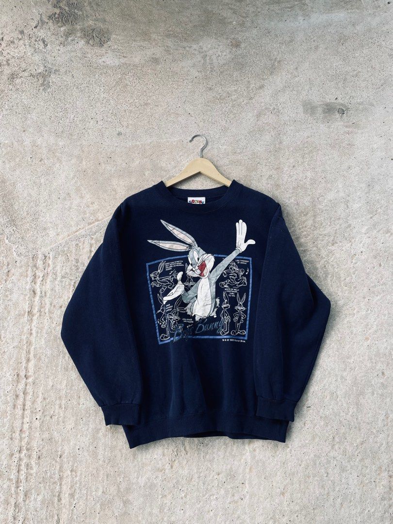 90sClothes on X: #vintagefashions Louis Vuitton Bugs Bunny Hoodie -->    / X