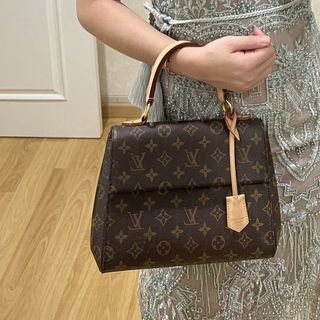 Louis Vuitton Monogram Cluny BB Bordeaux Fuchsia