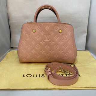 Louis Vuitton Cerise Monogram Empreinte Leather Montaigne Nano Bag