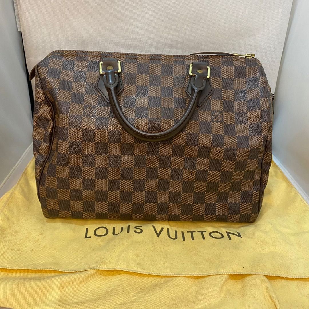 Louis Vuitton Damier Ebene Canvas Speedy Bags 30 N41531