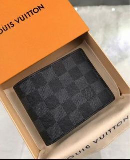 Louis Vuitton Damier Graphite Canvas Multiple Wallet N63260 at  Mens  Clothing store