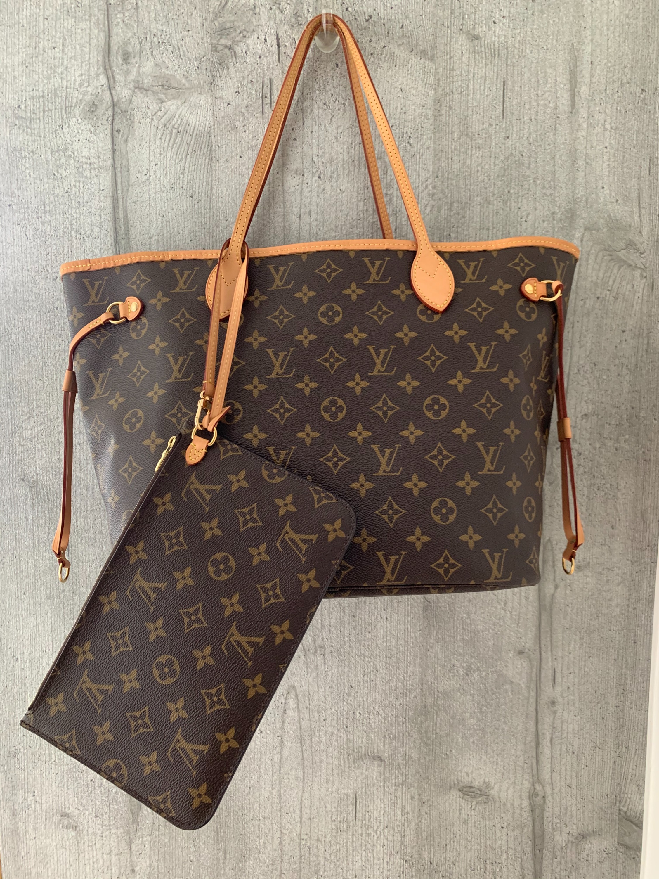 Louis Vuitton Neo Neverfull Damier Ebene PM Cerise Lining