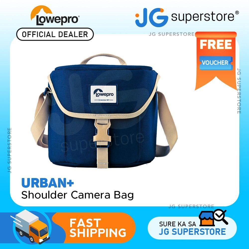 Lowepro Urban+ Shoulder Camera Bag (Navy) JG Superstore, Photography