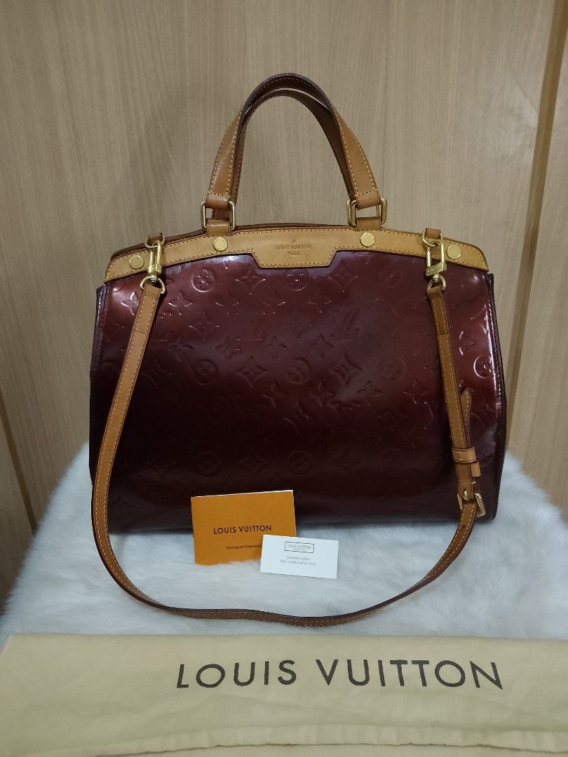 LV bag Vernis Brea crossbody, Luxury, Bags & Wallets on Carousell