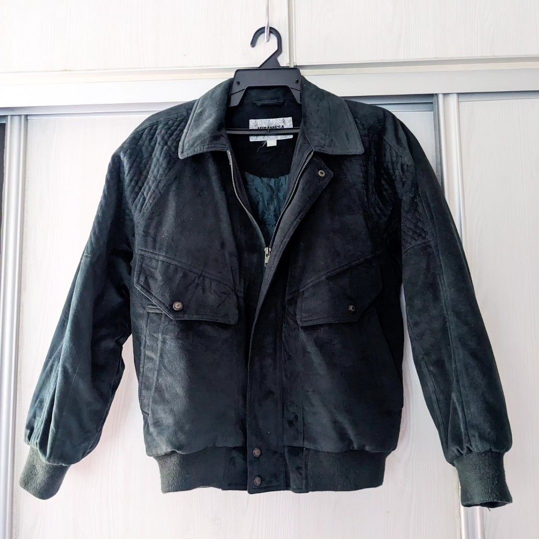 Emerald green discount suede jacket