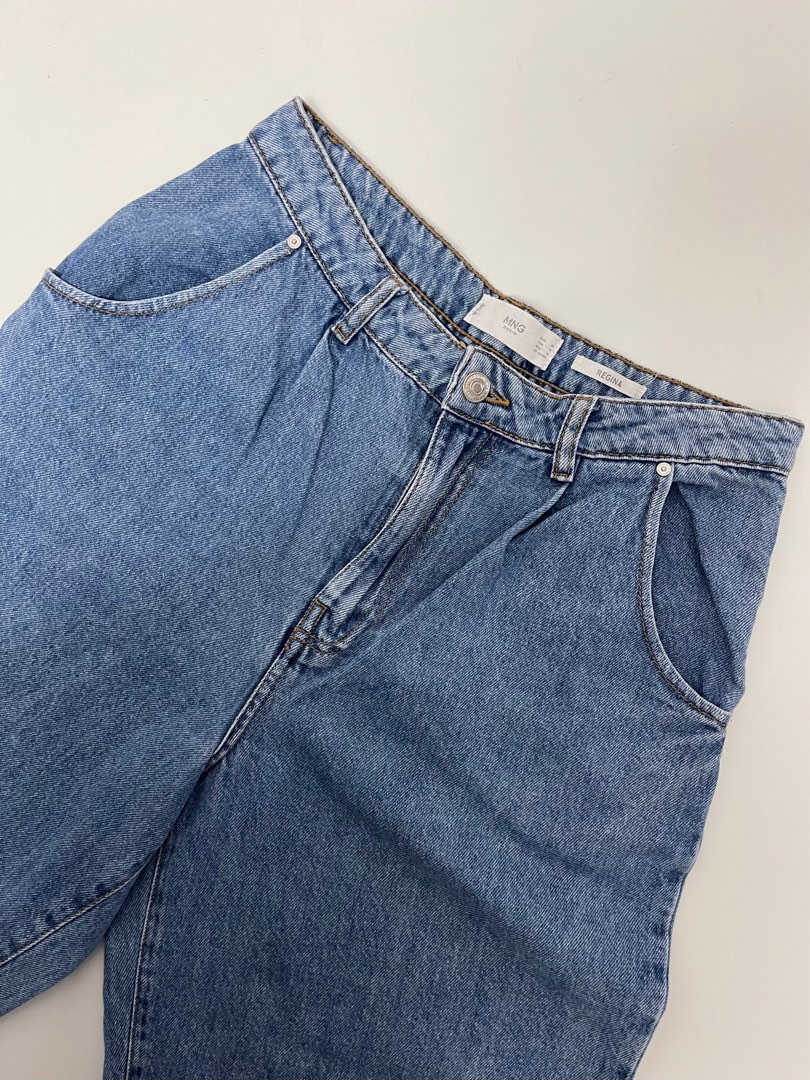 Mango Mommy Jeans, Women's Fashion, Bottoms, Jeans on Carousell