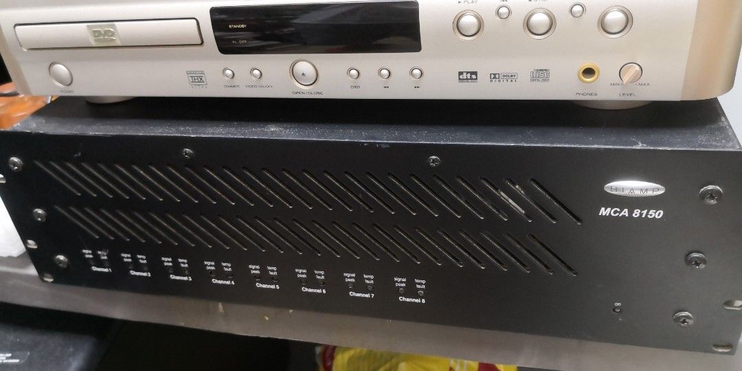 Marantz DV18MkII & Biamp MCA 8150, 音響器材, 其他音響配件及設備 Carousell