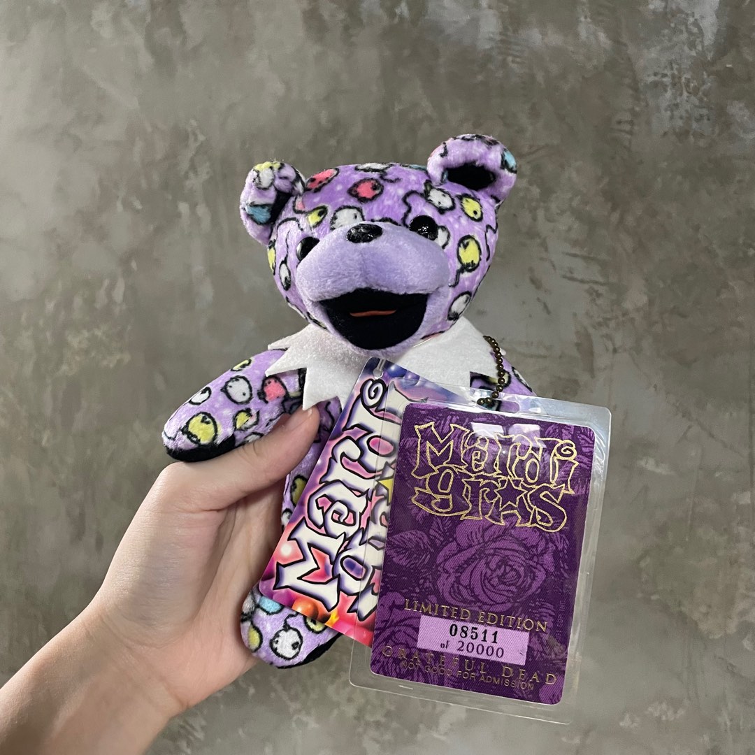 Mardi Gras 7 Grateful Dead Bear