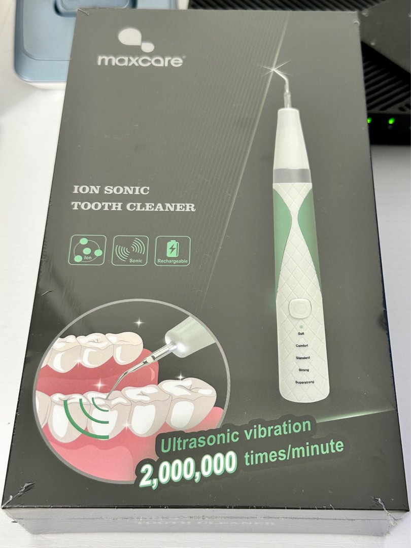 Maxcare Ion Sonic Tooth Cleaner, 美容＆化妝品, 健康及美容 口腔護理 Carousell