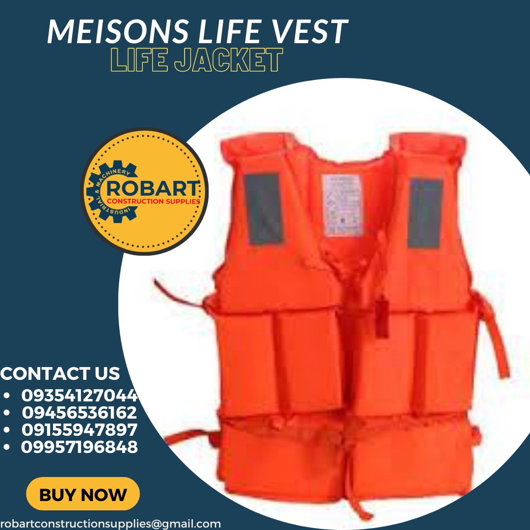 MEISONS LIFE VEST LIFE JACKET, Commercial & Industrial, Construction
