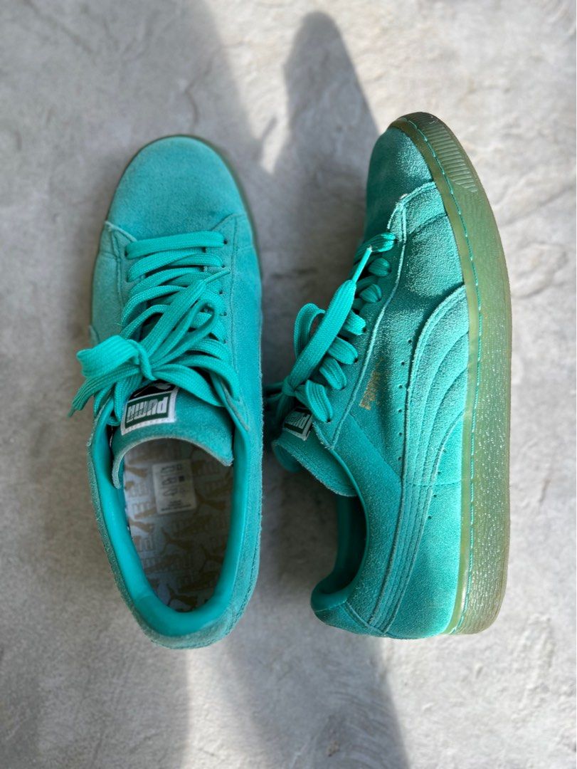 Men s Accessories Puma Suede Classic Mono Iced Aruba Blue