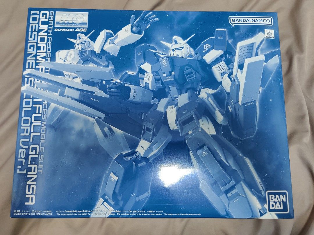 MG 1/100 GUNDAM AGE-1 FULL GLANSA [DESIGNERS COLOR Ver.], Hobbies & Toys,  Toys & Games on Carousell