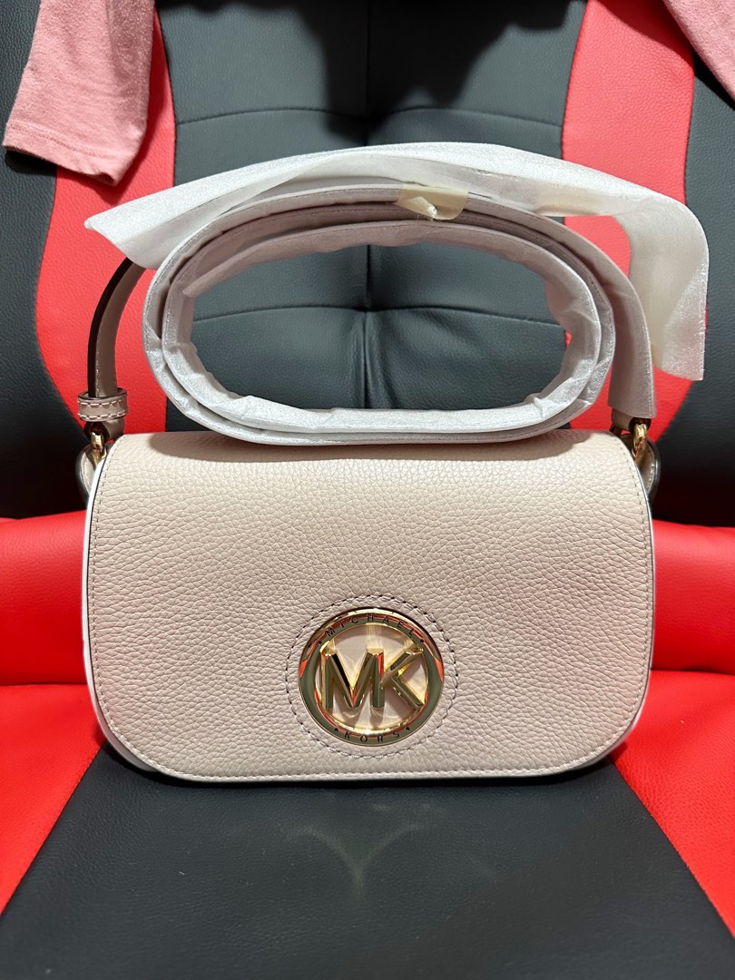 Michael Kors Samira Small Pebbled Leather Crossbody Bag on Carousell