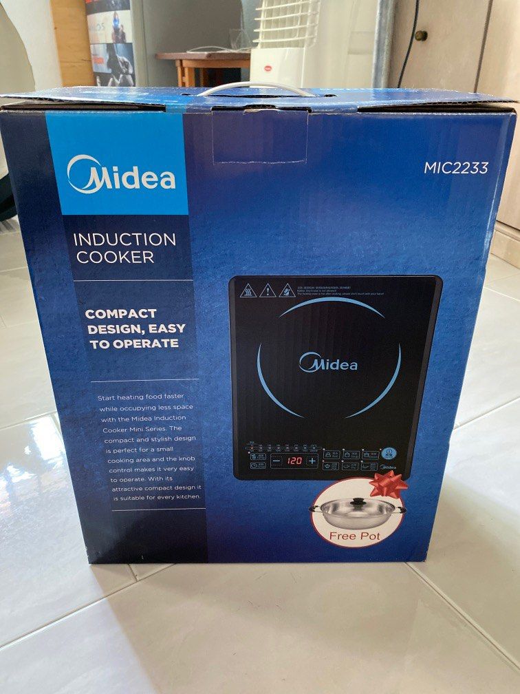Midea Induction Cooker MIC2233, TV & Home Appliances, Kitchen