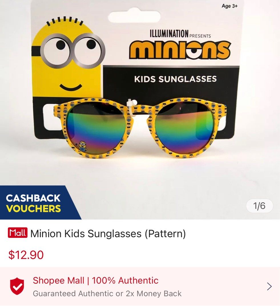 Arkaid Minion Sunglasses - You Monkey NZ